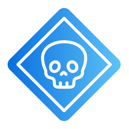 signo de calavera icono gratis