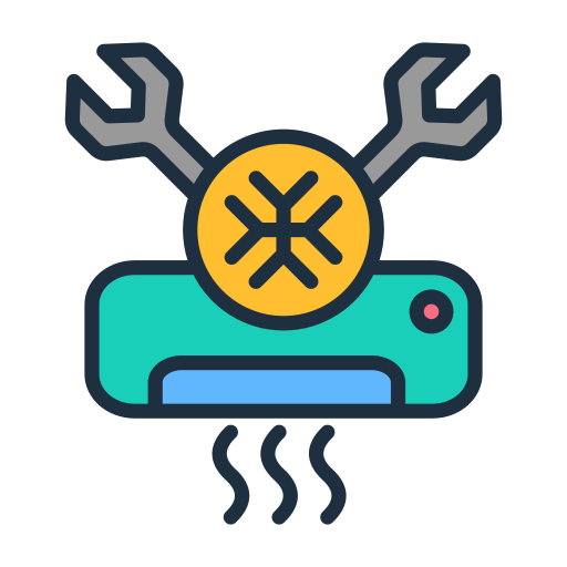 aire acondicionado icono gratis