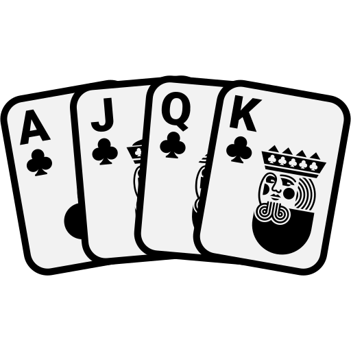 jugando a las cartas icono gratis