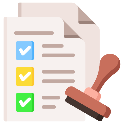 Attestation free icon Attestation free icon
