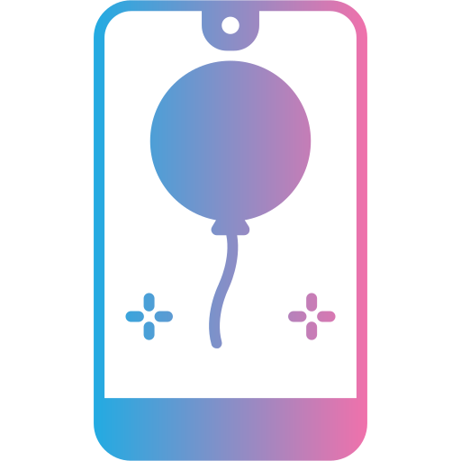 Birthday and party free icon