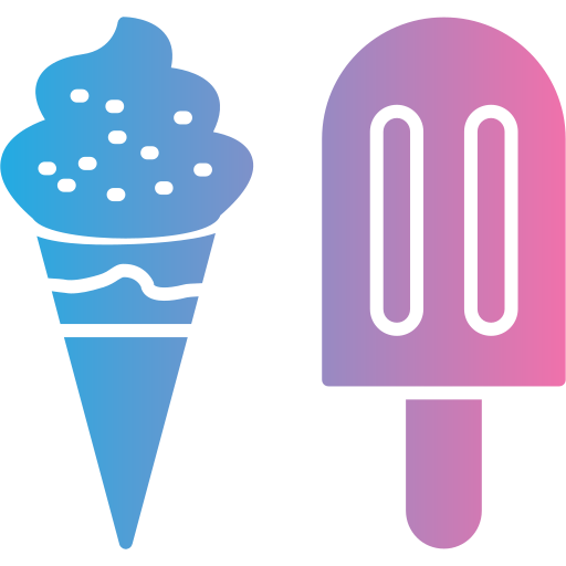 cucurucho de helado icono gratis