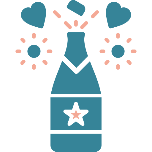 champán icono gratis