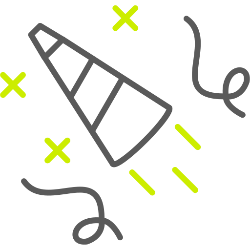 cuerno de fiesta icono gratis