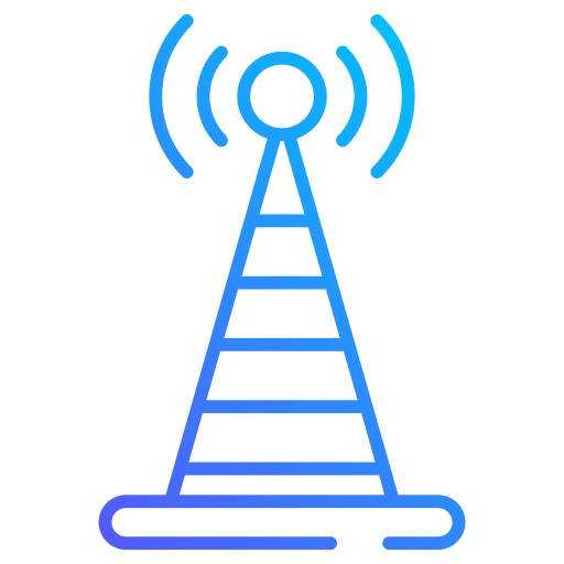 torre de radio icono gratis