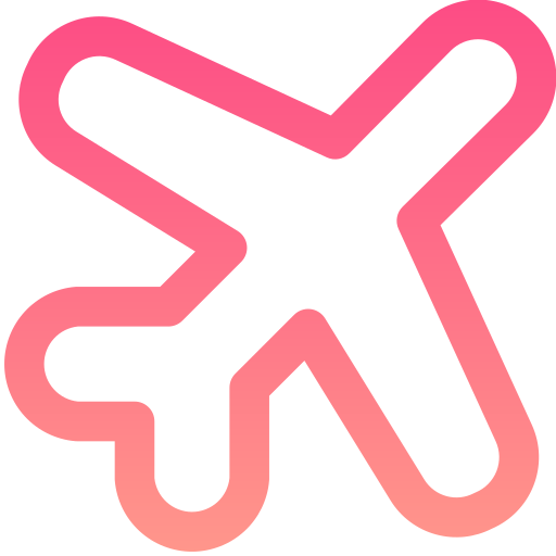 Airplane free icon