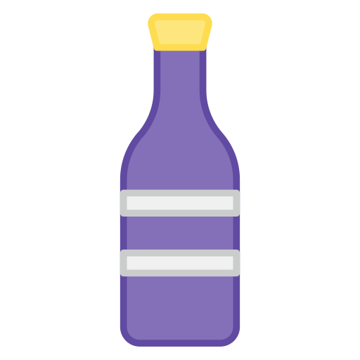 botella de vino icono gratis