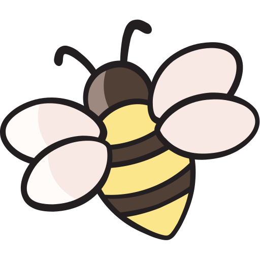 abeja icono gratis