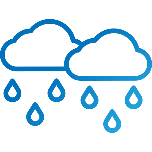 lloviendo icono gratis