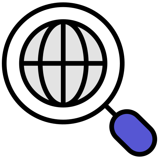 recherche de localisation Icône gratuit