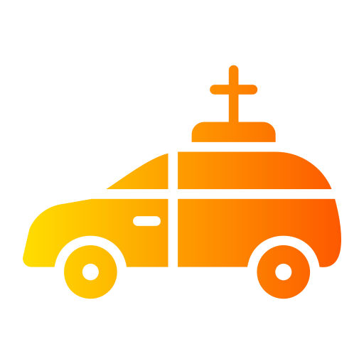 coche fúnebre icono gratis