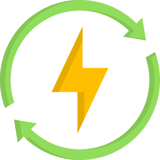 erneuerbare energie kostenlos Icon