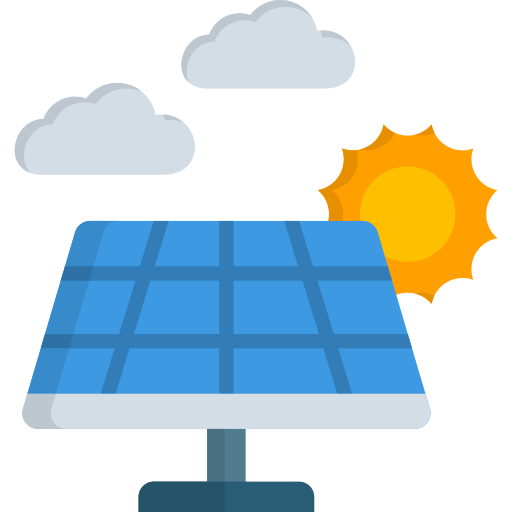 panel solar icono gratis