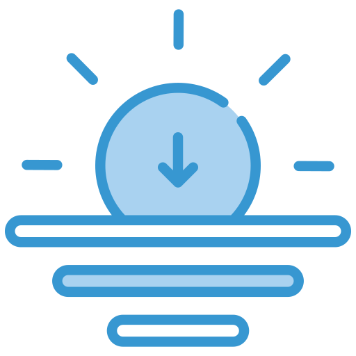 Закат бесплатно иконка