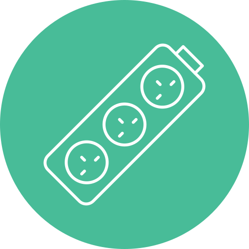 Power strip free icon Power strip free icon