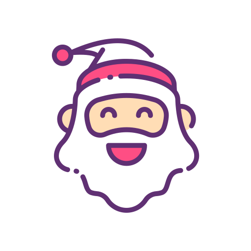 Papá Noel icono gratis