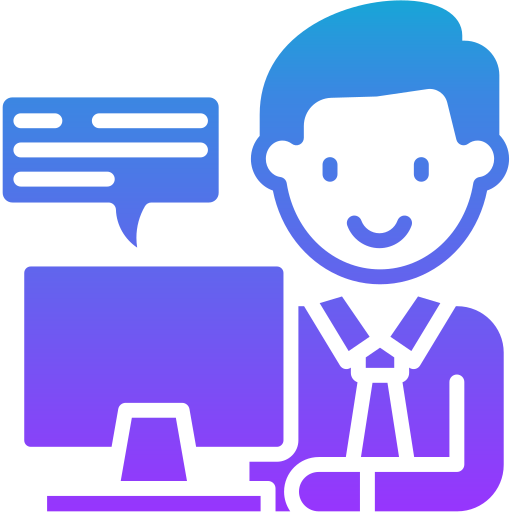 Обслуживание клиентов бесплатно иконка