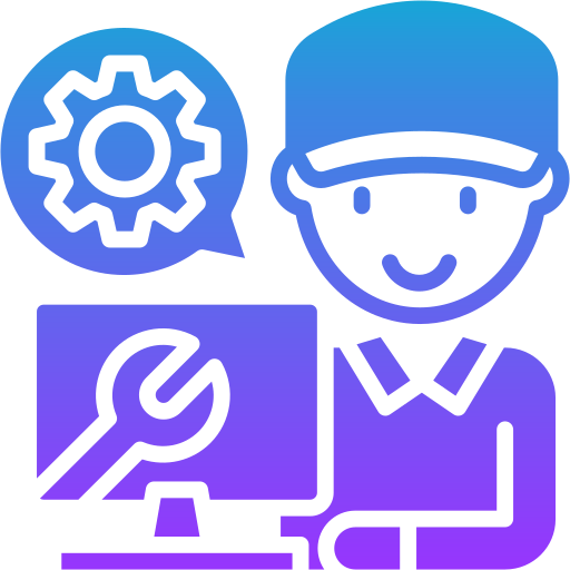 apoyo técnico icono gratis