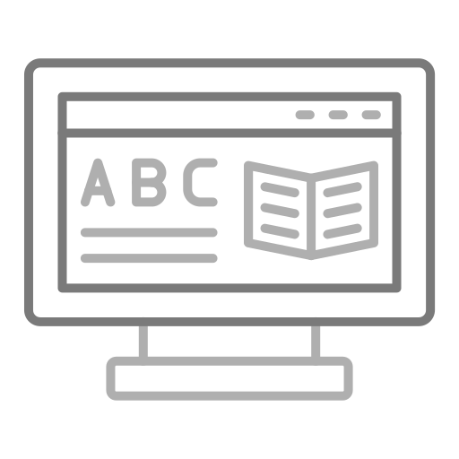 aprender en línea icono gratis