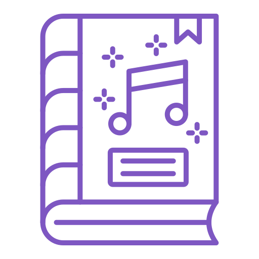 educación musical icono gratis