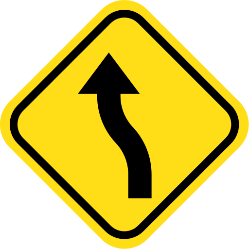 Winding road free icon Winding road free icon