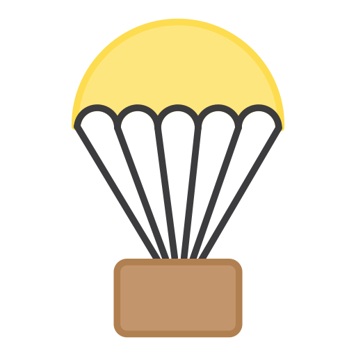 parachute Icône gratuit parachute Icône gratuit