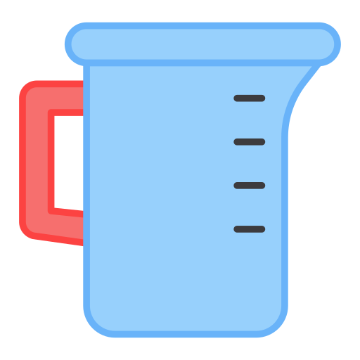 Measuring jug free icon Measuring jug free icon