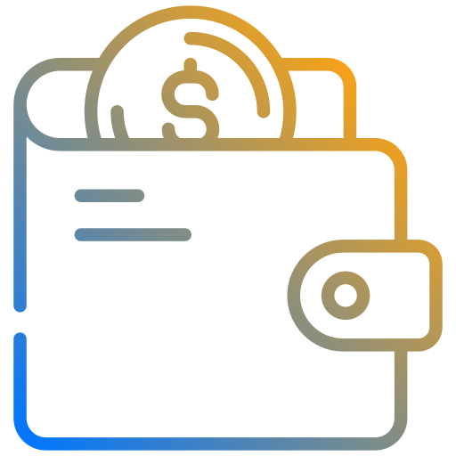 billetera icono gratis