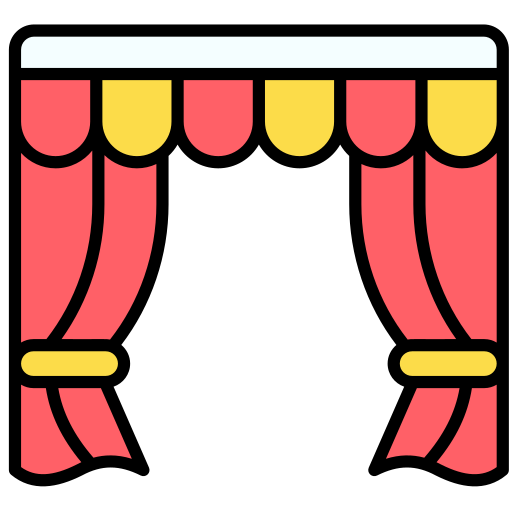 cortinas grátis ícone
