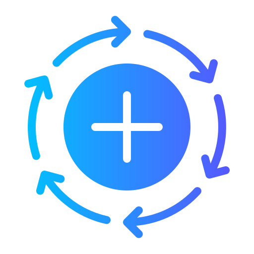 bucle de retroalimentación icono gratis