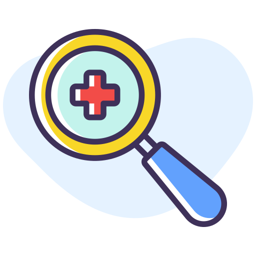 investigación médica icono gratis