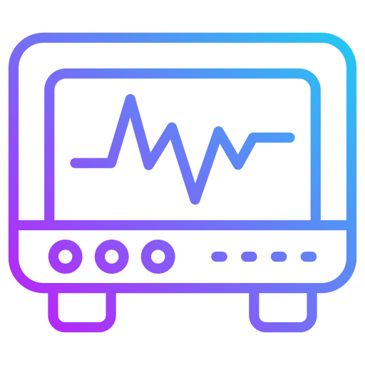 monitor de electrocardiograma icono gratis