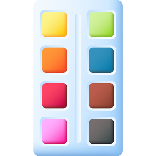 Color palette free icon Color palette free icon