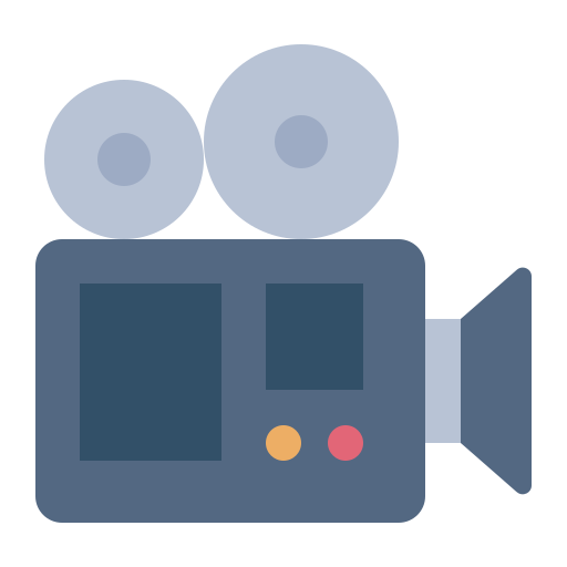 camara de video icono gratis