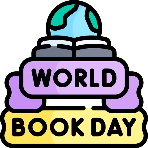 dia mundial del libro icono gratis