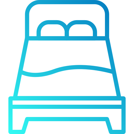 더블 베드 무료 아이콘