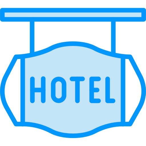 señal de hotel icono gratis