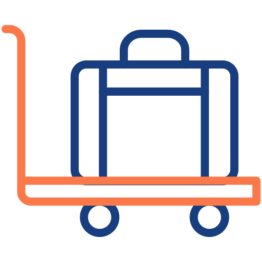 bagagem grátis ícone