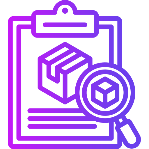 seguimiento del producto icono gratis