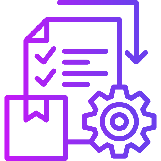 procesamiento de datos icono gratis