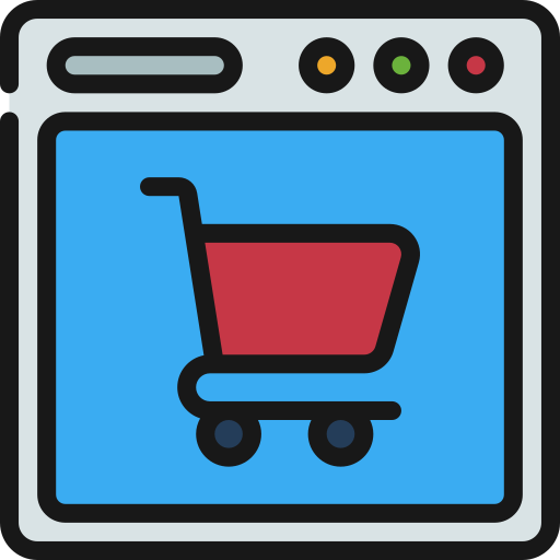 tienda online icono gratis