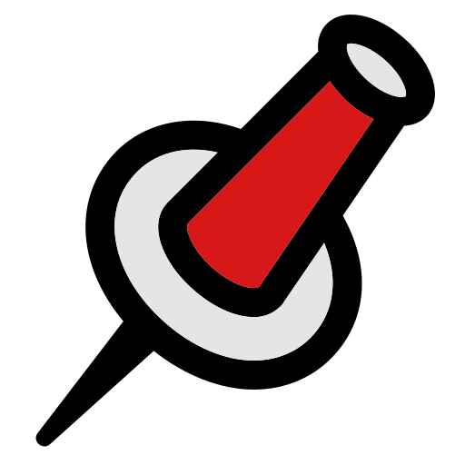 alfiler icono gratis