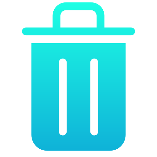 contenedor de basura icono gratis