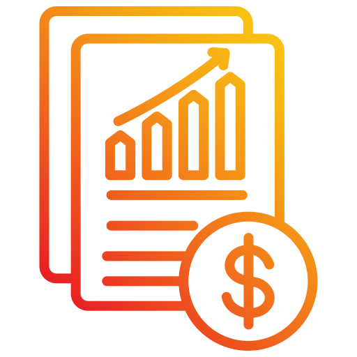 Financial statement free icon