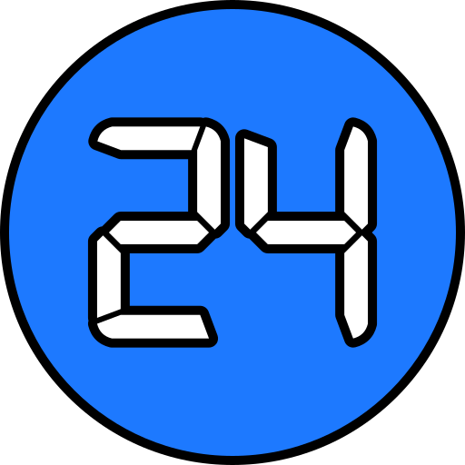 24 grátis ícone 24 grátis ícone