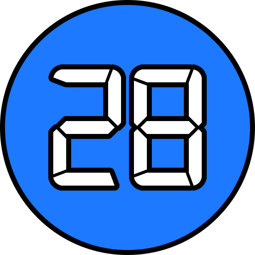 28 grátis ícone