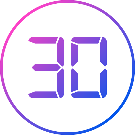 30 бесплатно иконка