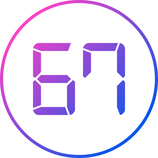 67 бесплатно иконка