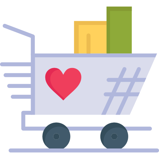 carrinho de compras grátis ícone