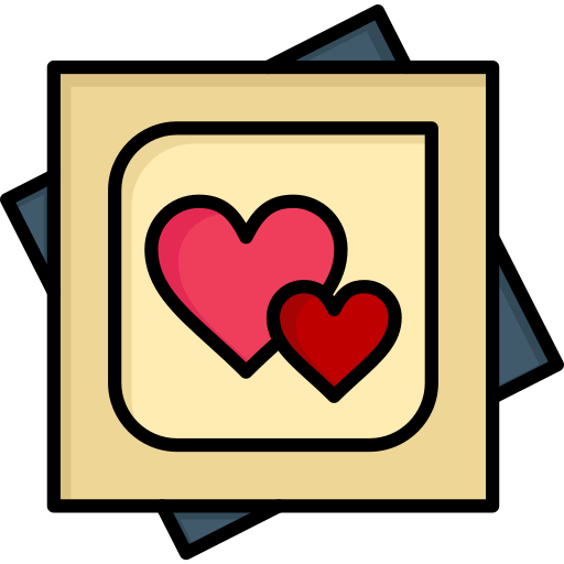 carta de amor icono gratis